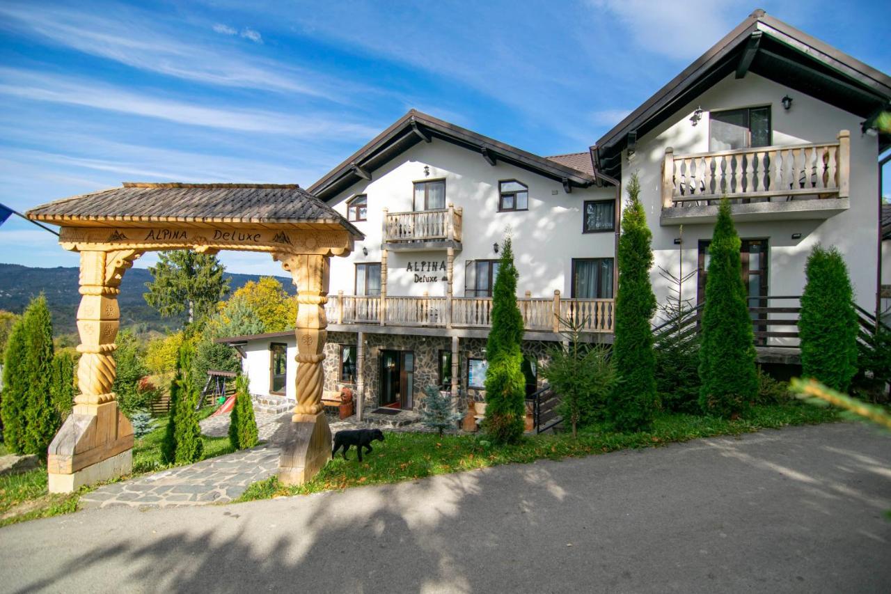 Hotel Alpina Panoramic Moisei Exteriér fotografie
