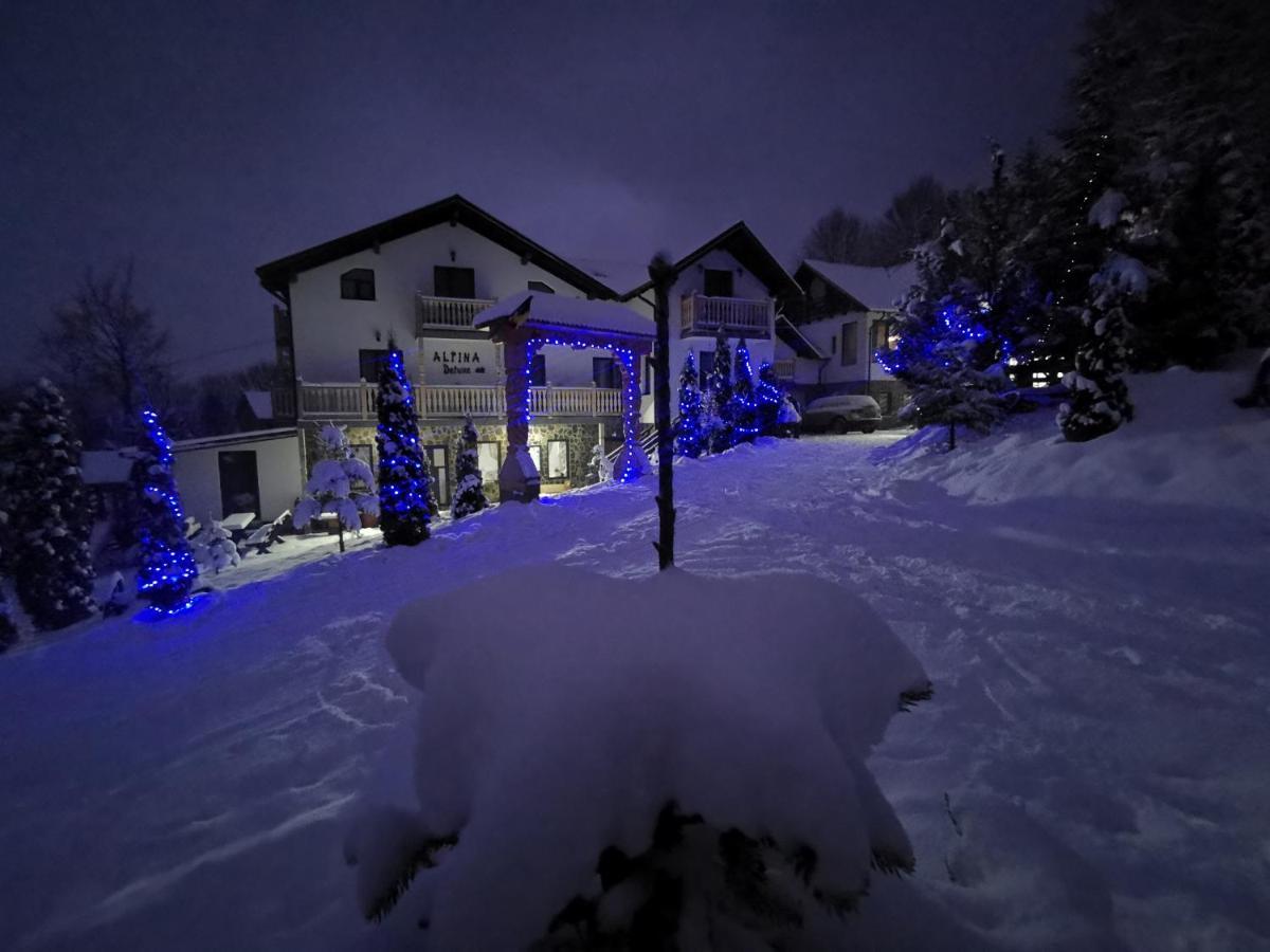 Hotel Alpina Panoramic Moisei Exteriér fotografie