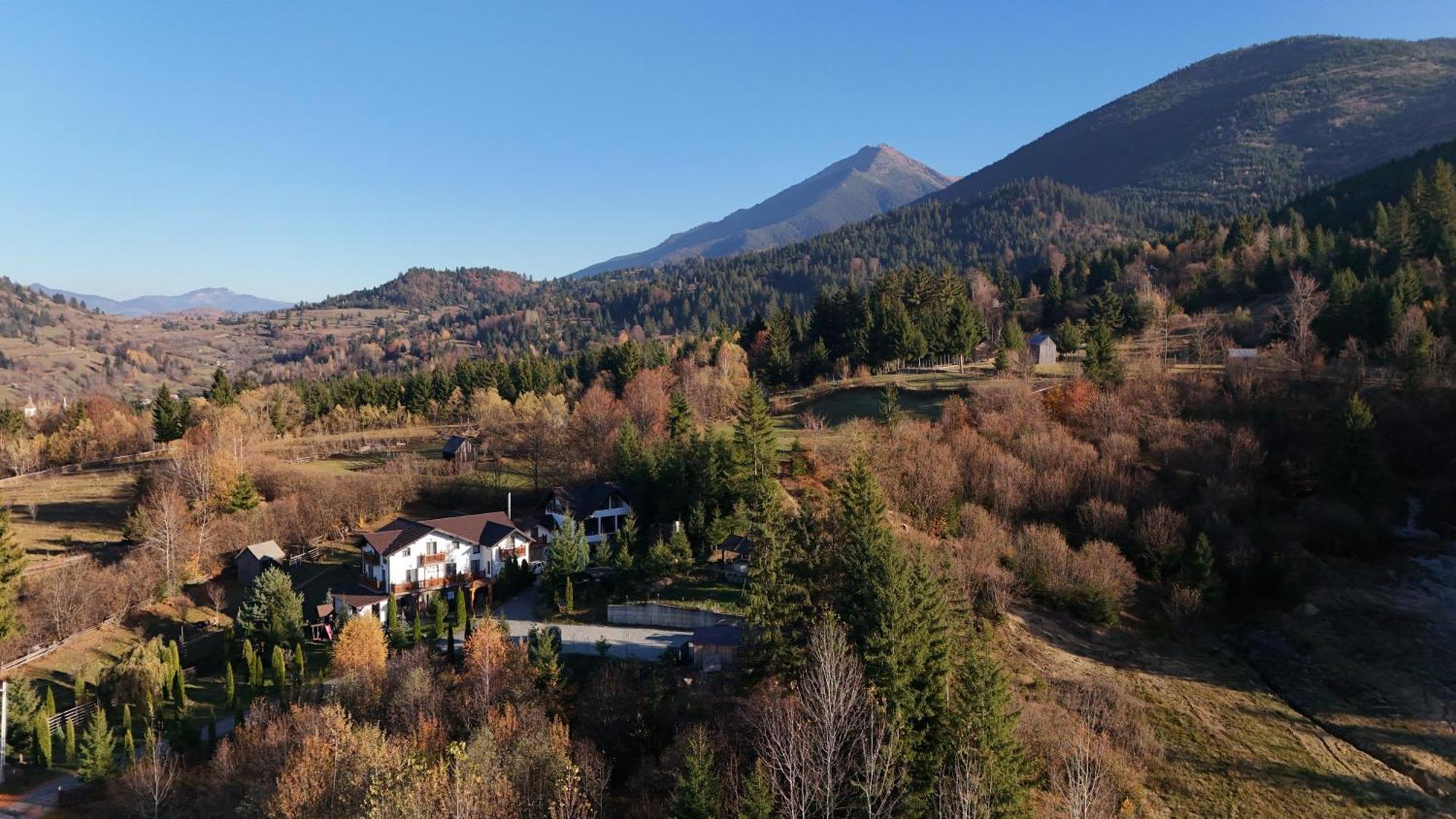 Hotel Alpina Panoramic Moisei Exteriér fotografie