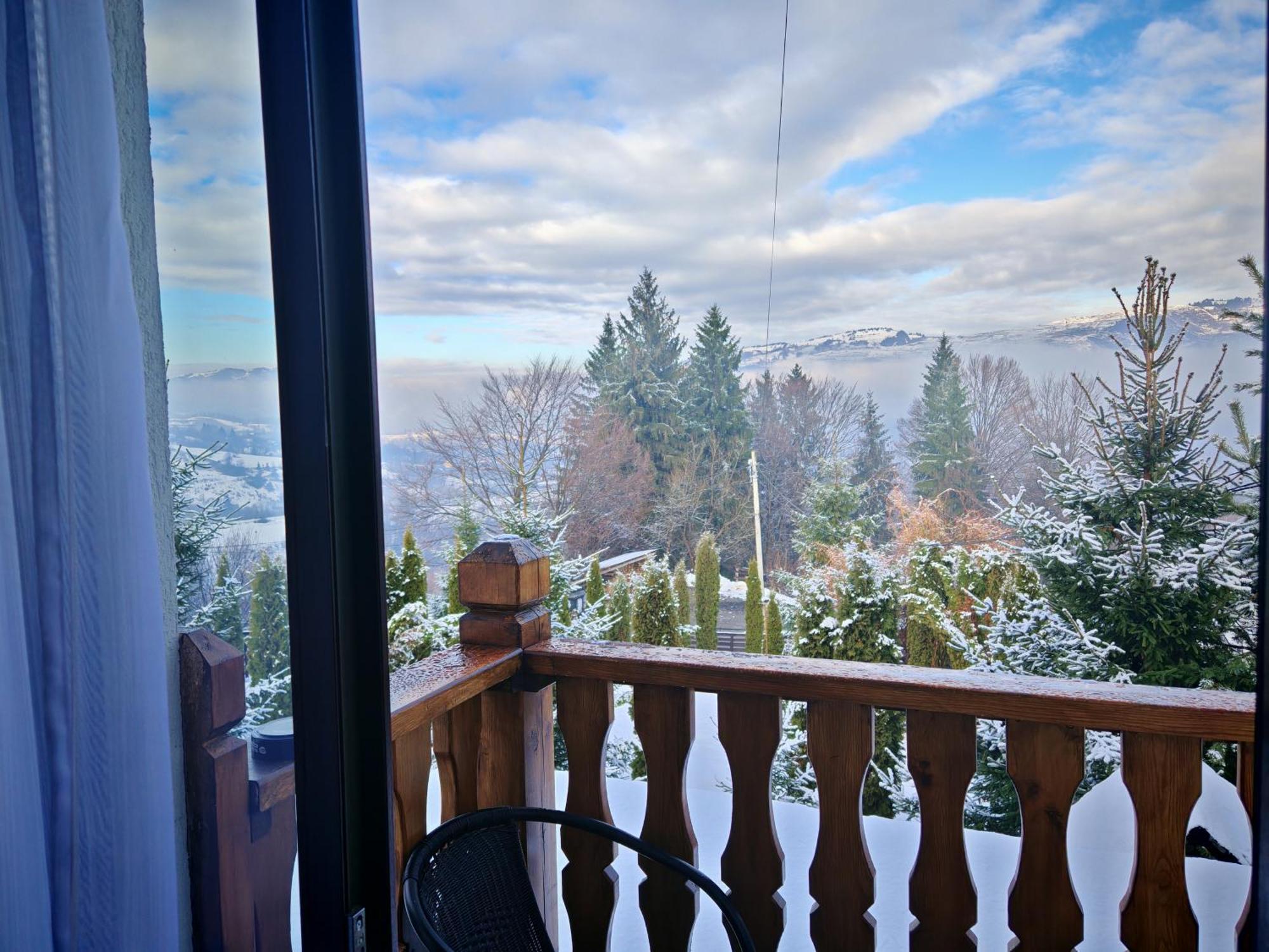 Hotel Alpina Panoramic Moisei Exteriér fotografie