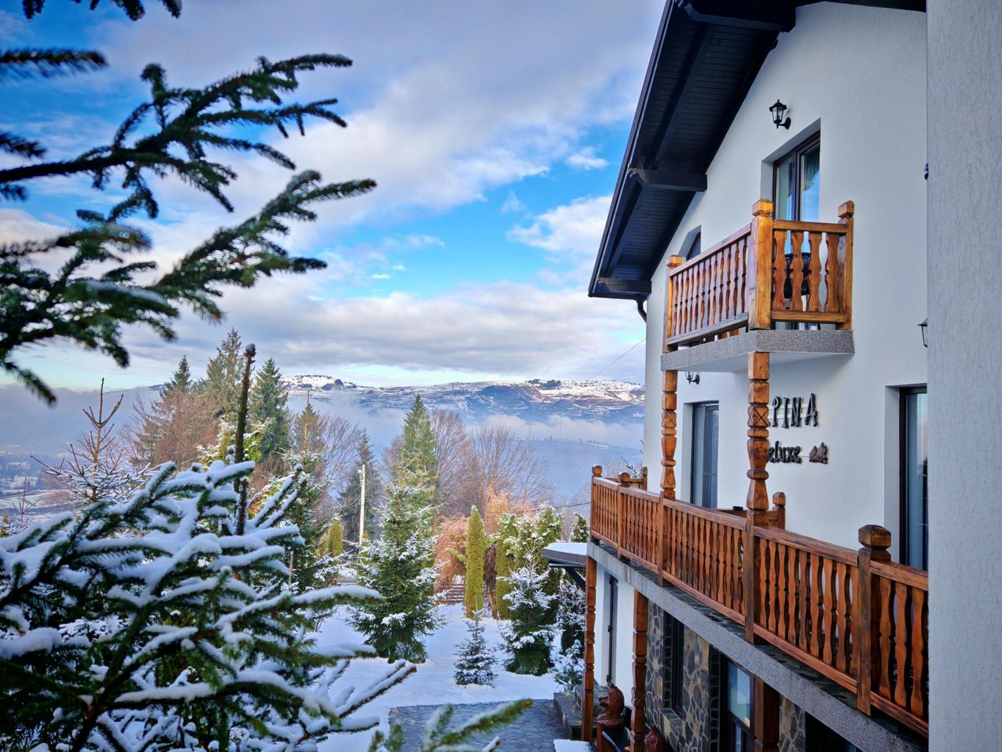 Hotel Alpina Panoramic Moisei Exteriér fotografie